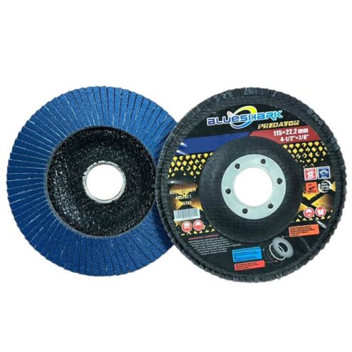 Lamelni brusni disk fi115x22mm, zyrkon, BLUESHARK