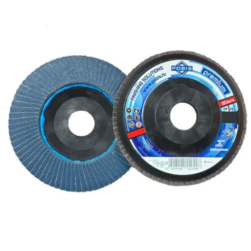 Lamelni brusni disk fi115x22mm, POBIS Premium, T-27 ravni