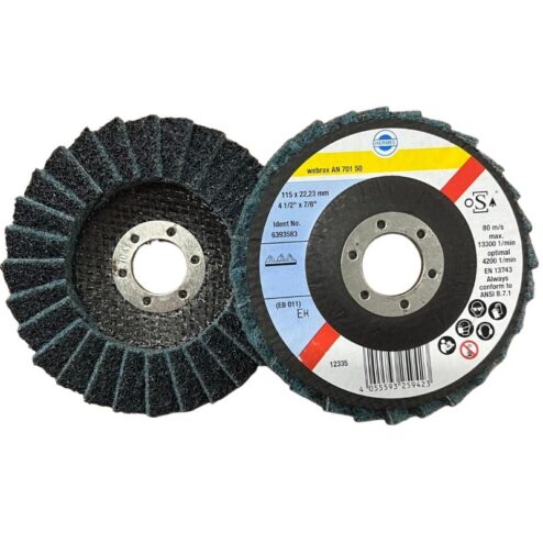 Lamelni brusni disk fi115x22mm, WEBRAX