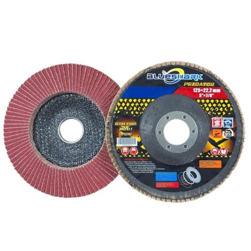 Lamelni brusni disk fi125x22mm, ceramic, BLUESHARK