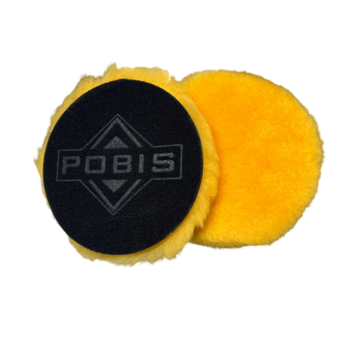 Polirna vuna janjeća fi80mm, YELLOW Premium 17mm sa spužvicom