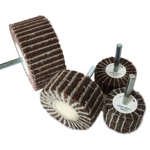 Lepezasti brusni kolut Mix fi75x45mm/fi6mm, AVFN/P180 A