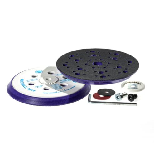 Nosač čičak diska fi147mm MULTIHOLE hard, prihvat M8 i 5/16"