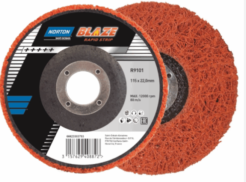 Polirni disk UD fi125x22mm, BLAZE RAPID STRIP, Extra coarse