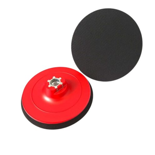 Nosač čičak diska fi178mm, prihvat M14, MEDIUM, crveni, G